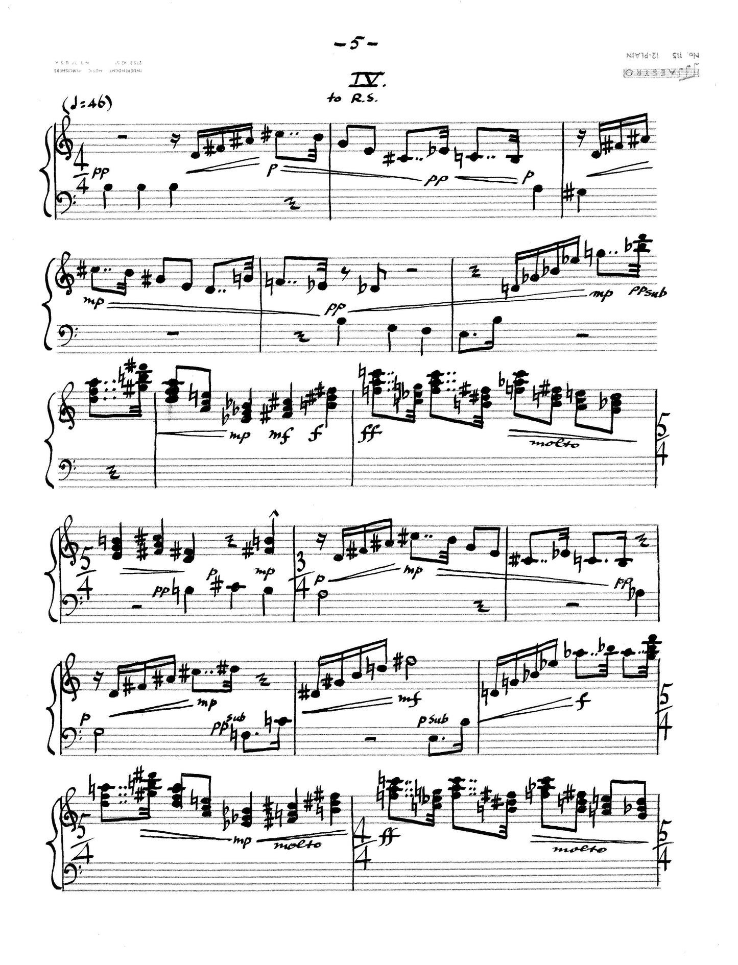 Twelve Miniatures (for Carillon)