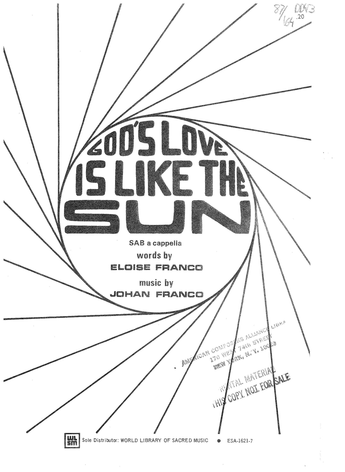 God's Love is Like the Sun