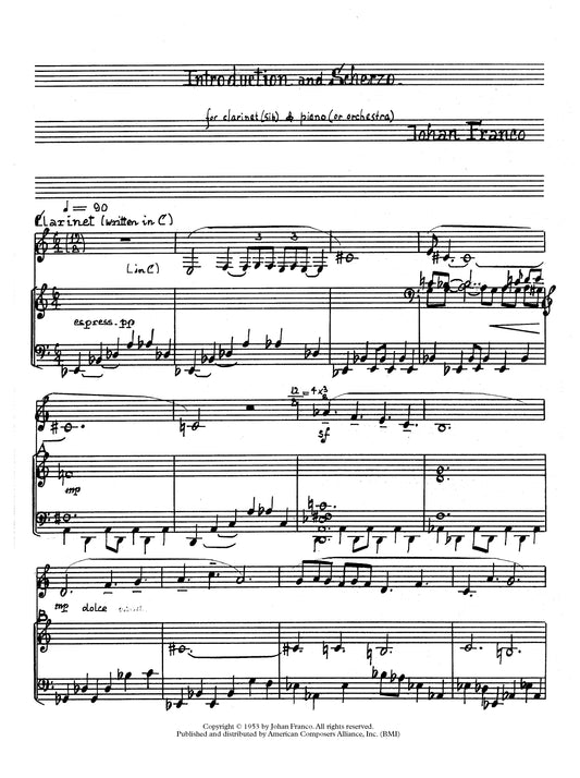 Introduction and Scherzo