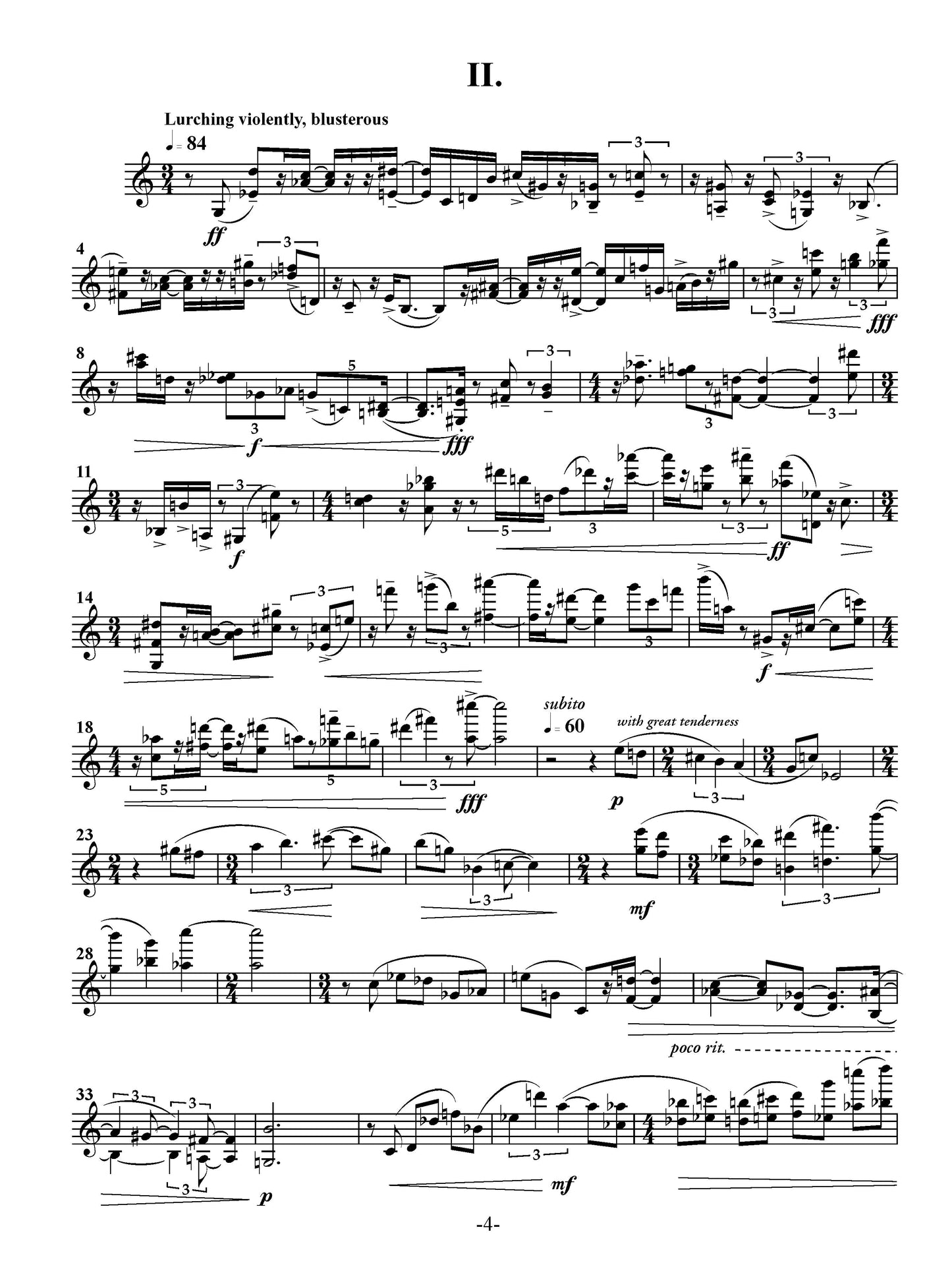 Sonata for Solo Violin