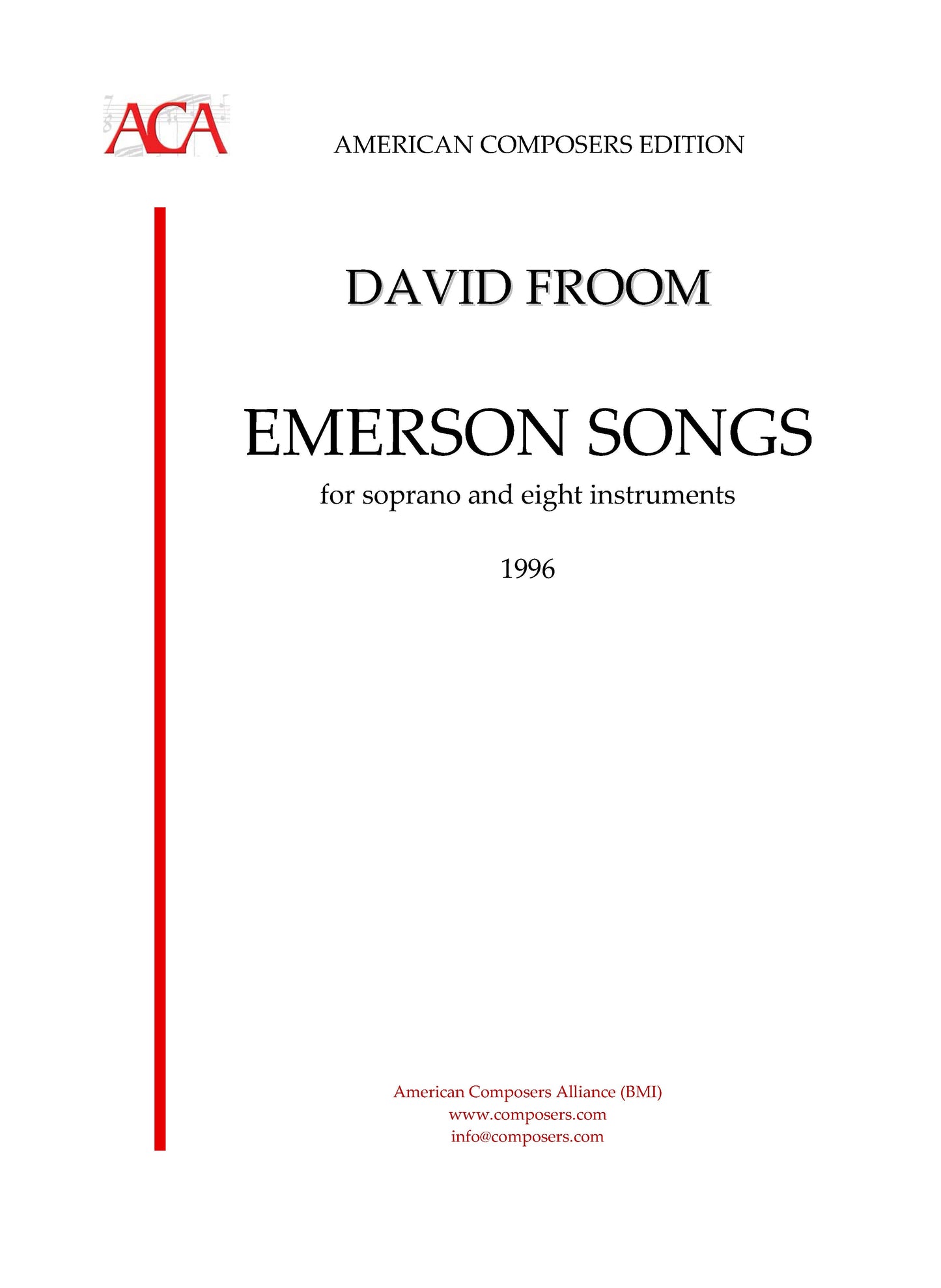 Emerson Songs