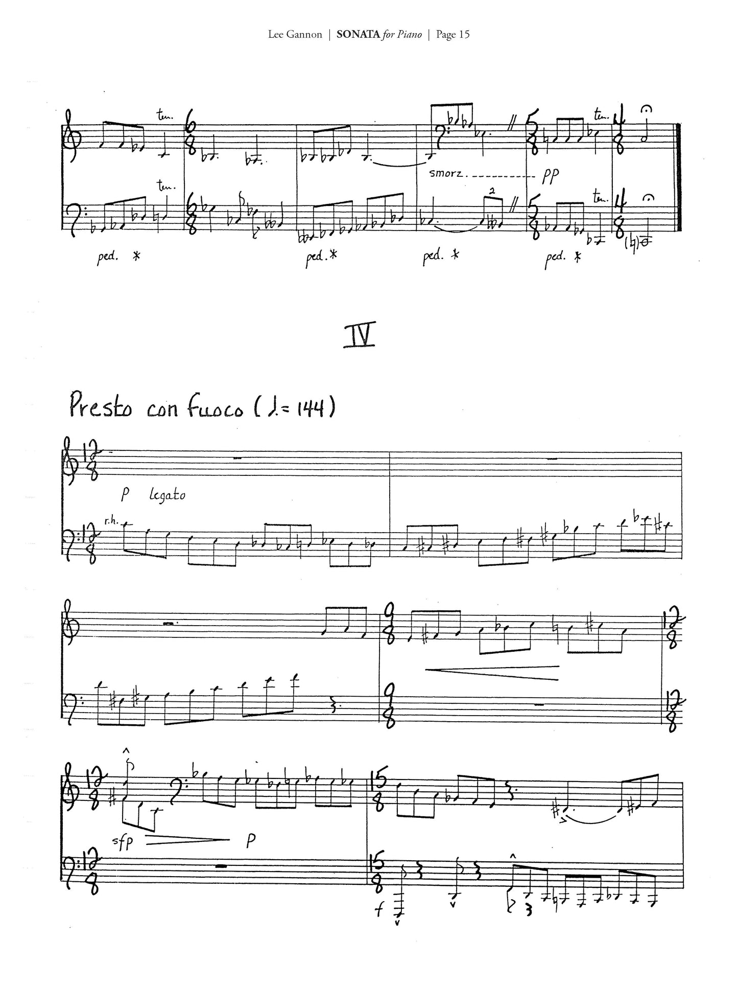 Sonata for Piano