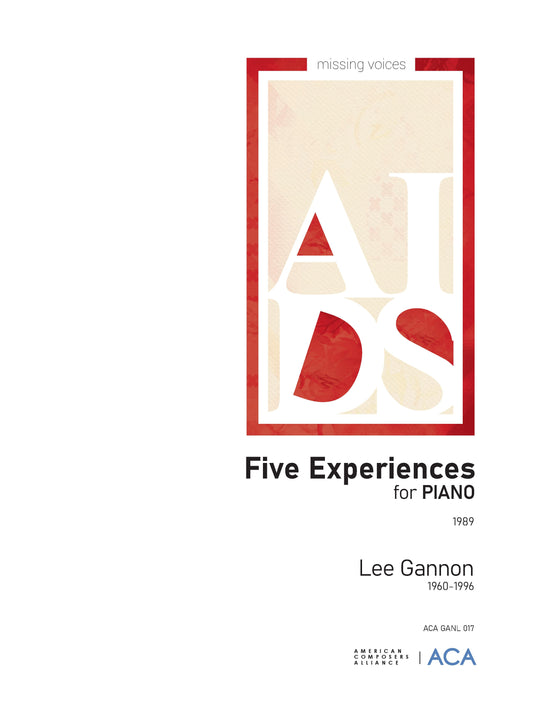 FIVE EXPERIENCES FOR PIANO