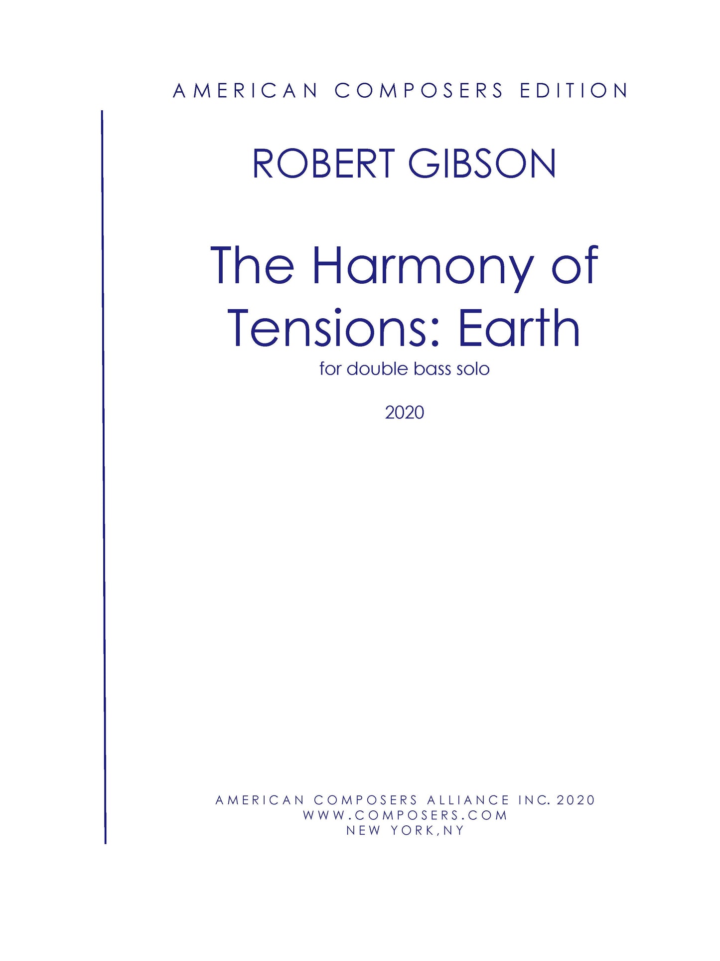 Harmony of Tensions: Earth