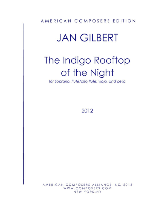 INDIGO ROOFTOP OF NIGHT