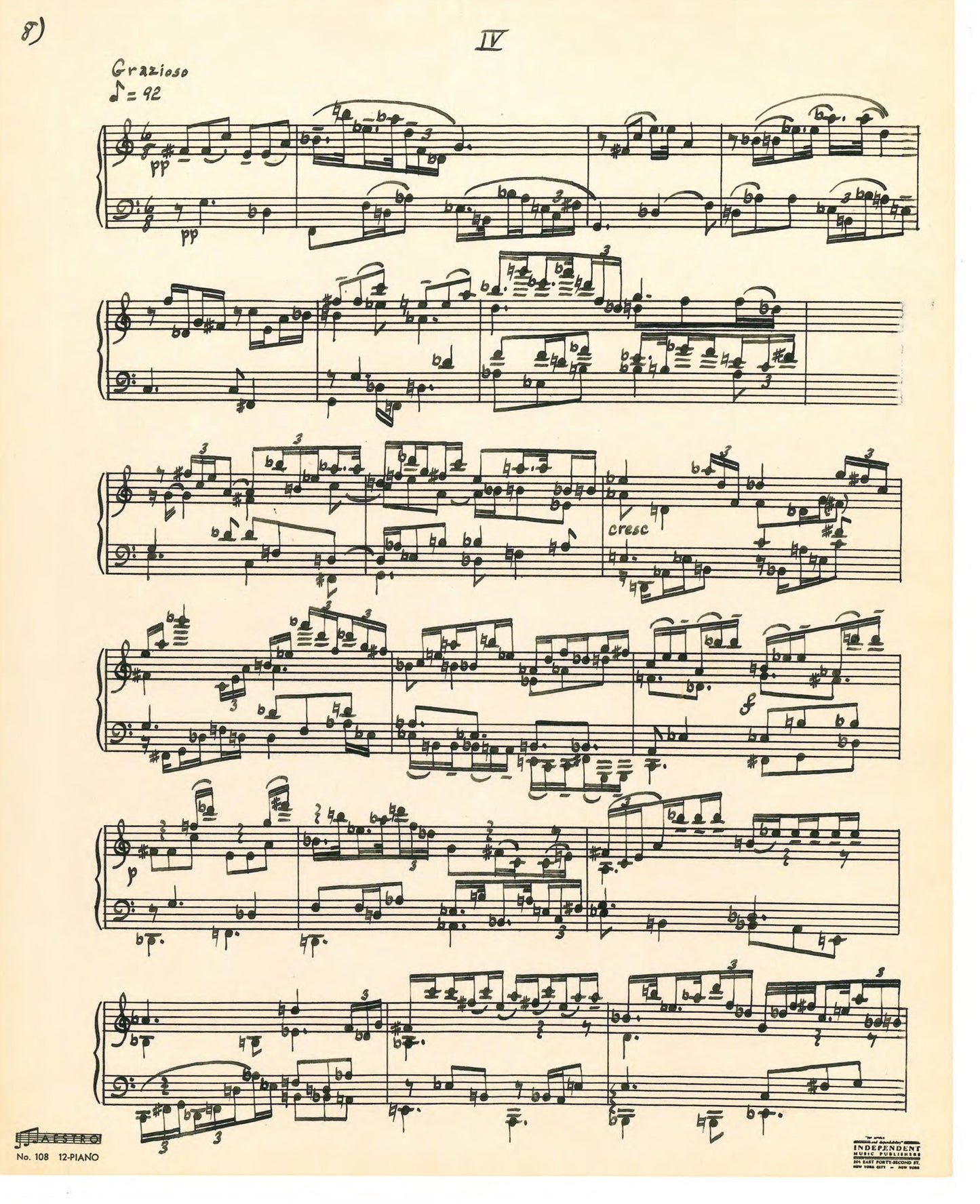 FUGA CONTRARIA (5 CHROMATIC FUGUES)