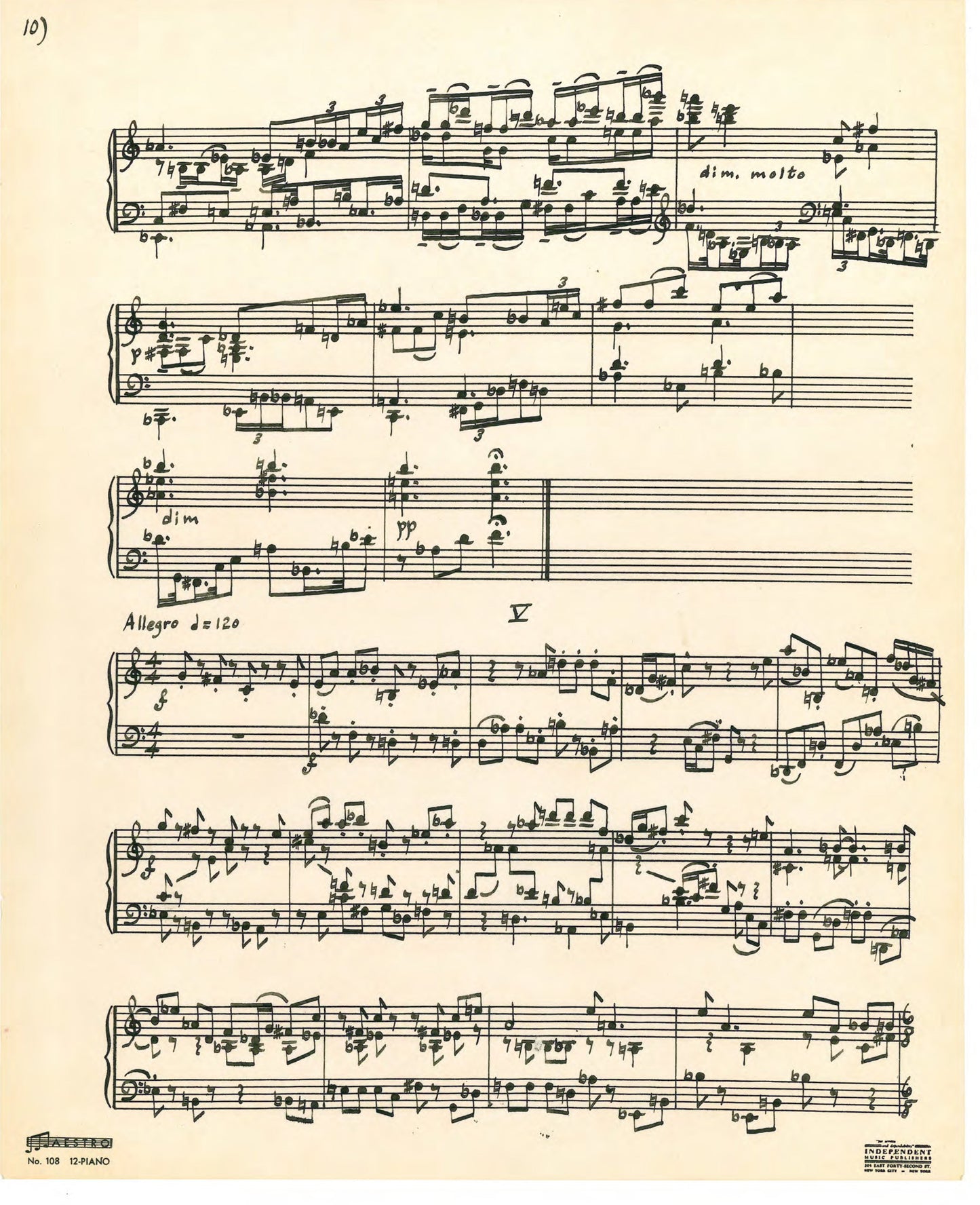 FUGA CONTRARIA (5 CHROMATIC FUGUES)