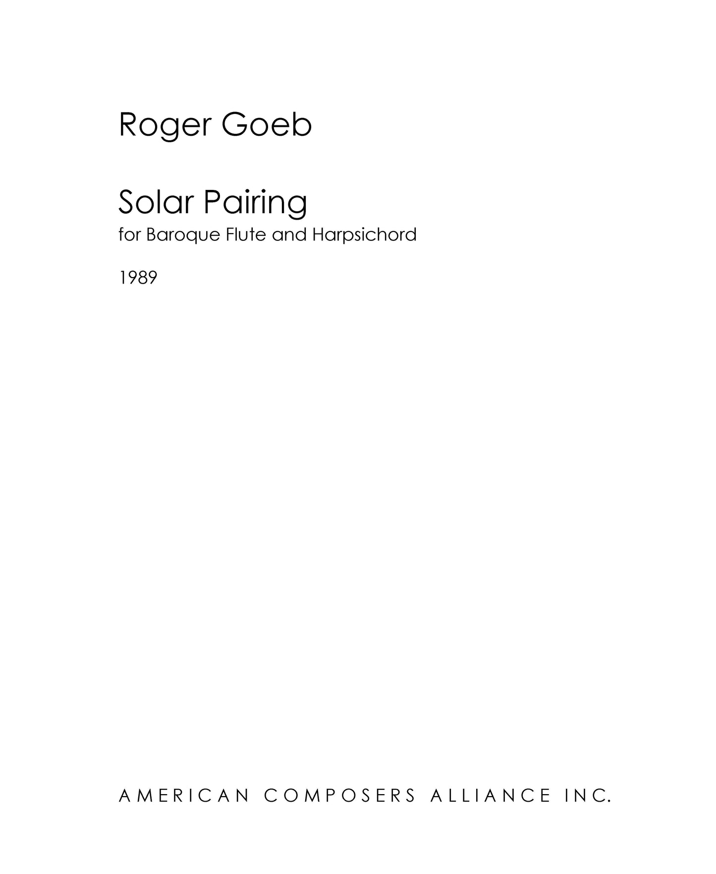 SOLAR PAIRING