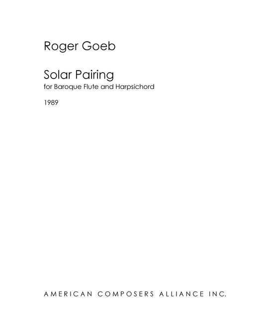 SOLAR PAIRING