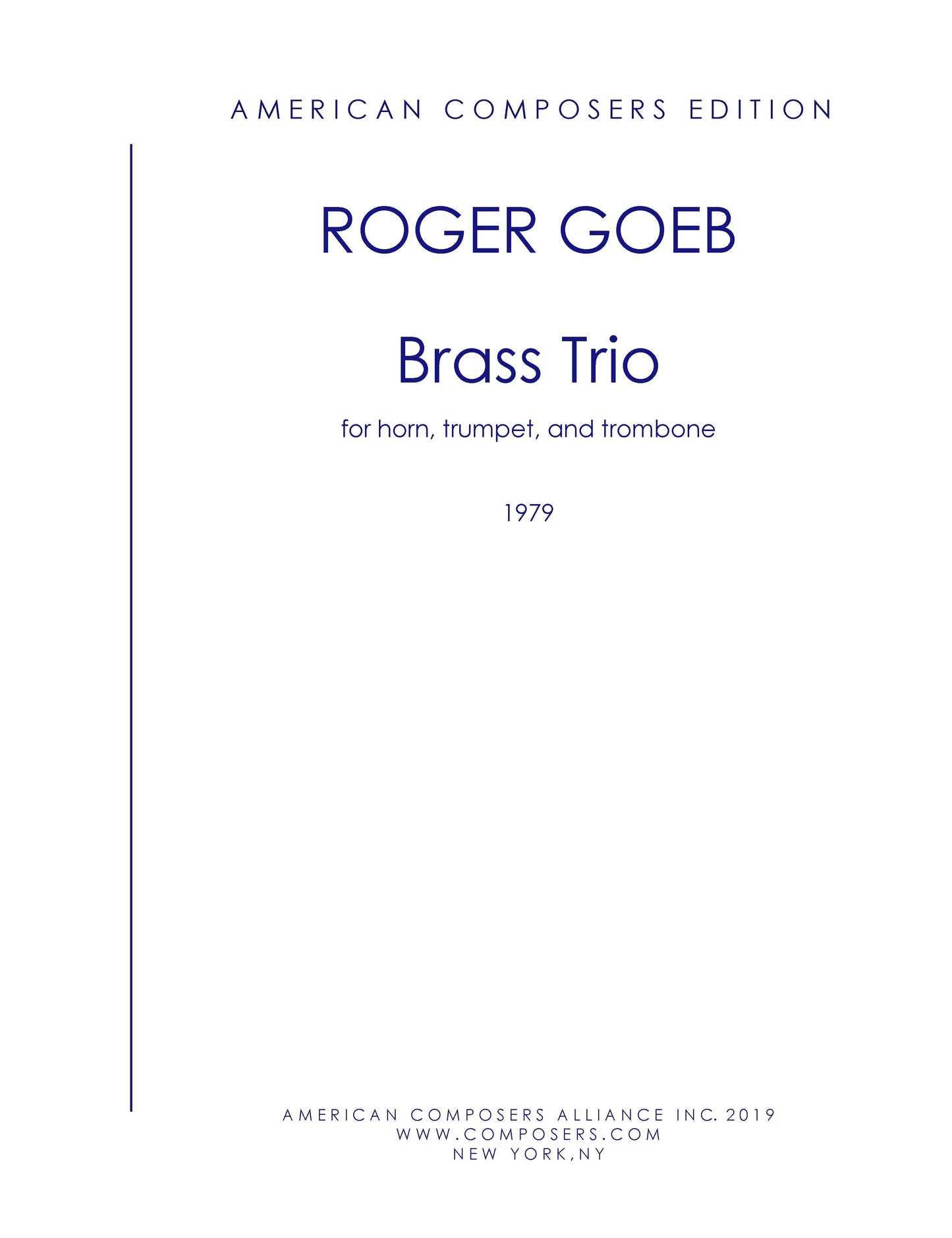 BRASS TRIO