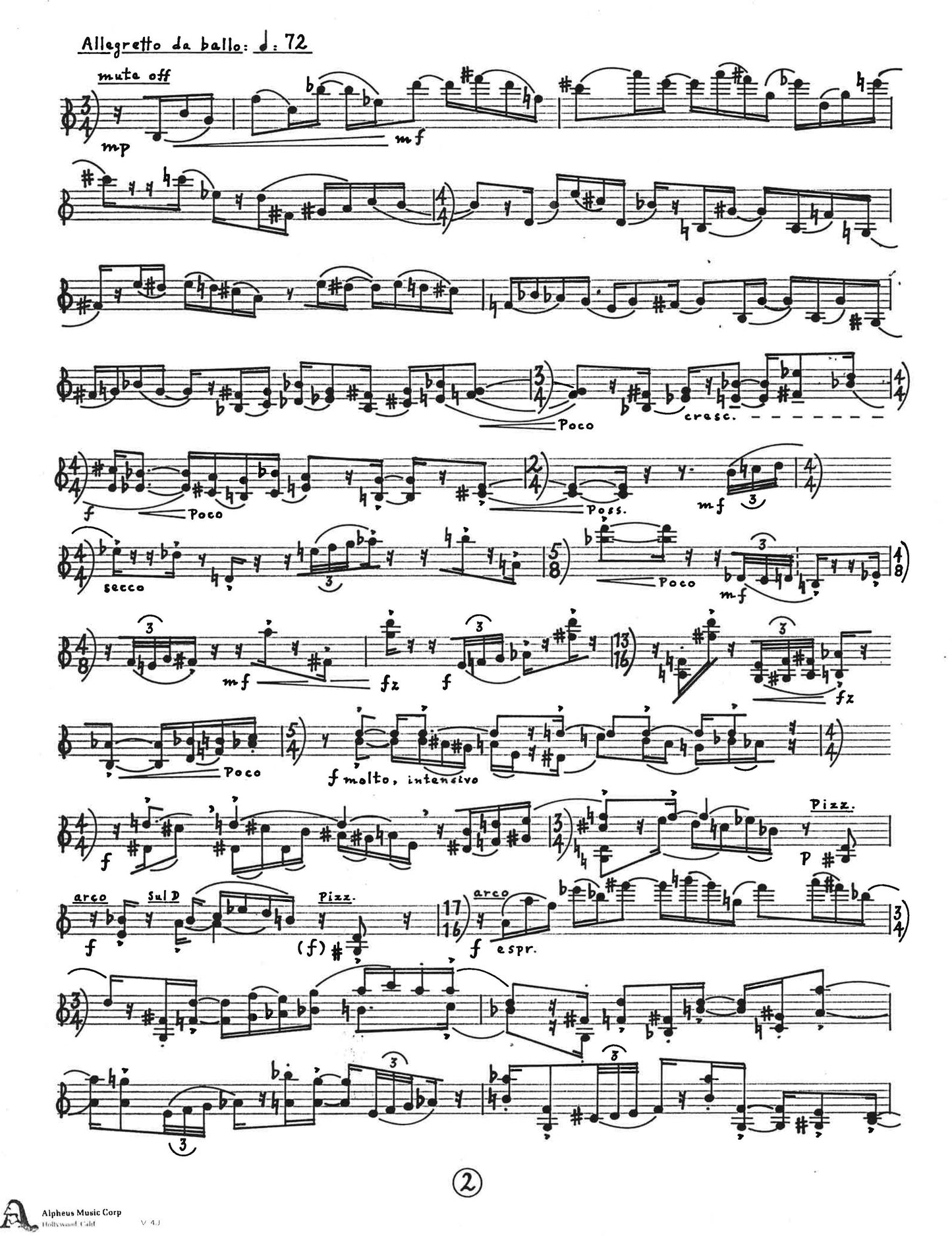 MUSIC FOR VIOLIN ALONE