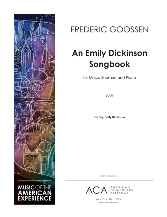 An Emily Dickinson Songbook