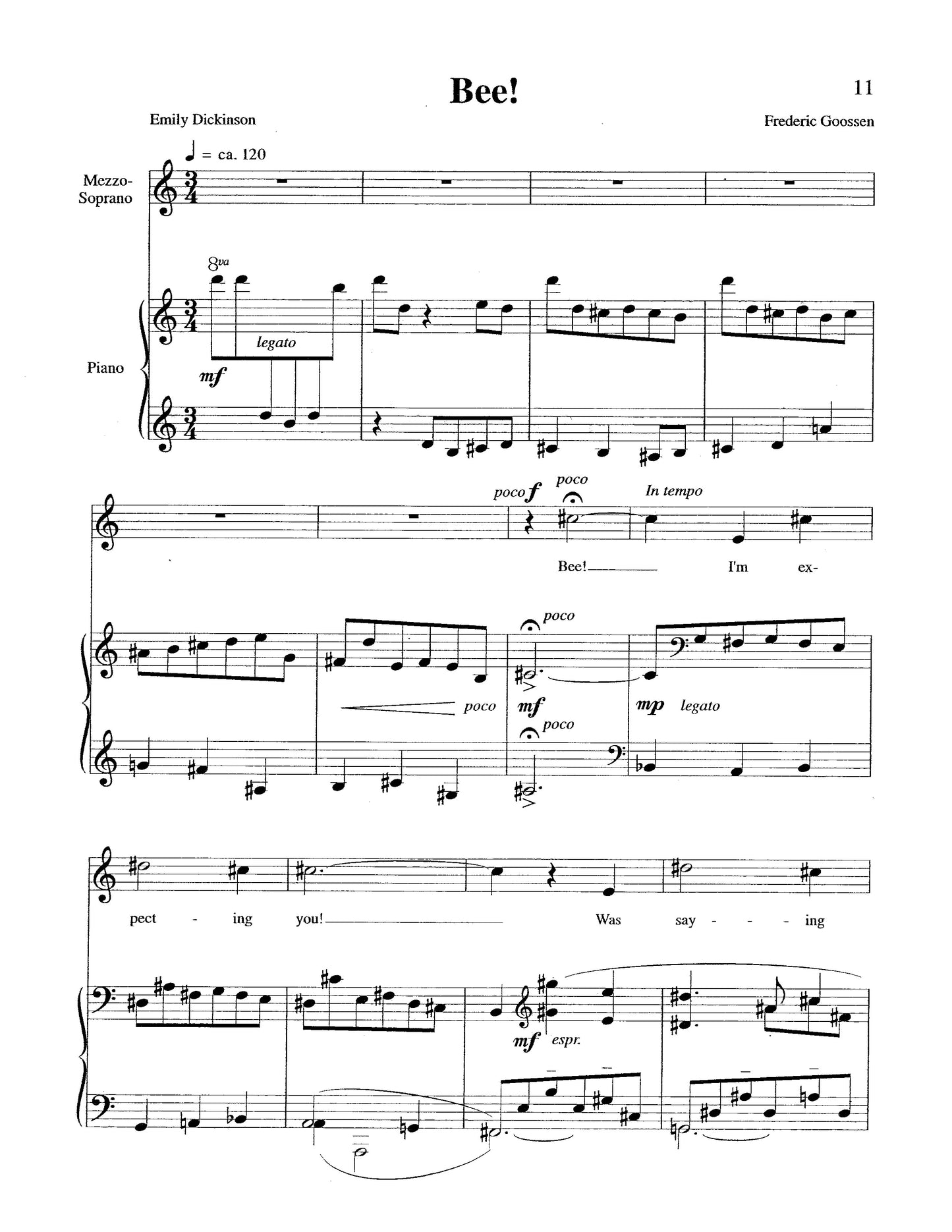 An Emily Dickinson Songbook