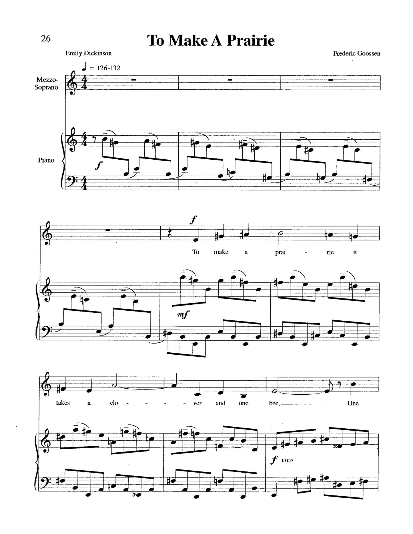 An Emily Dickinson Songbook