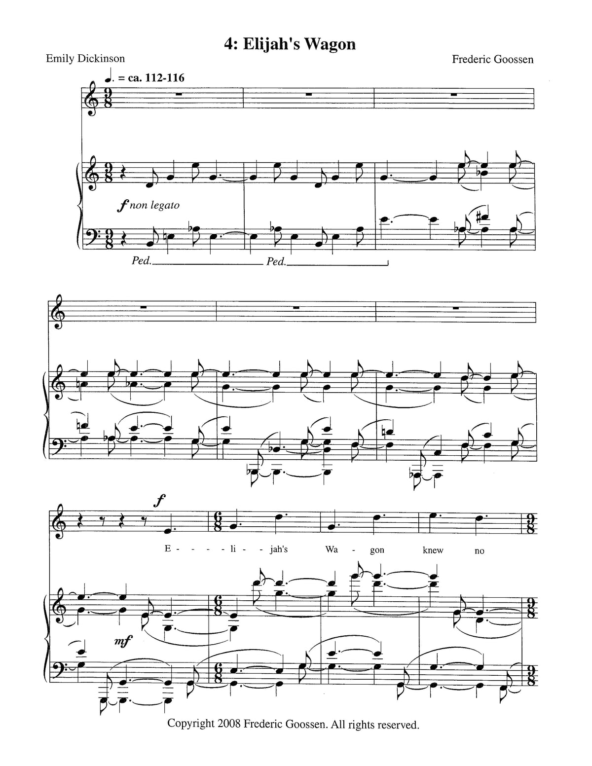 Gathering: Eleven Songs to Poems of Emily Dickinson