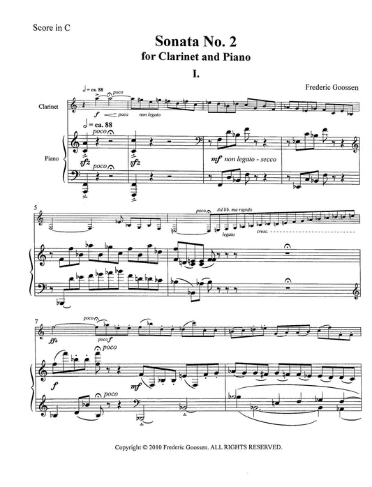 SONATA (for Bb Clarinet and Piano)