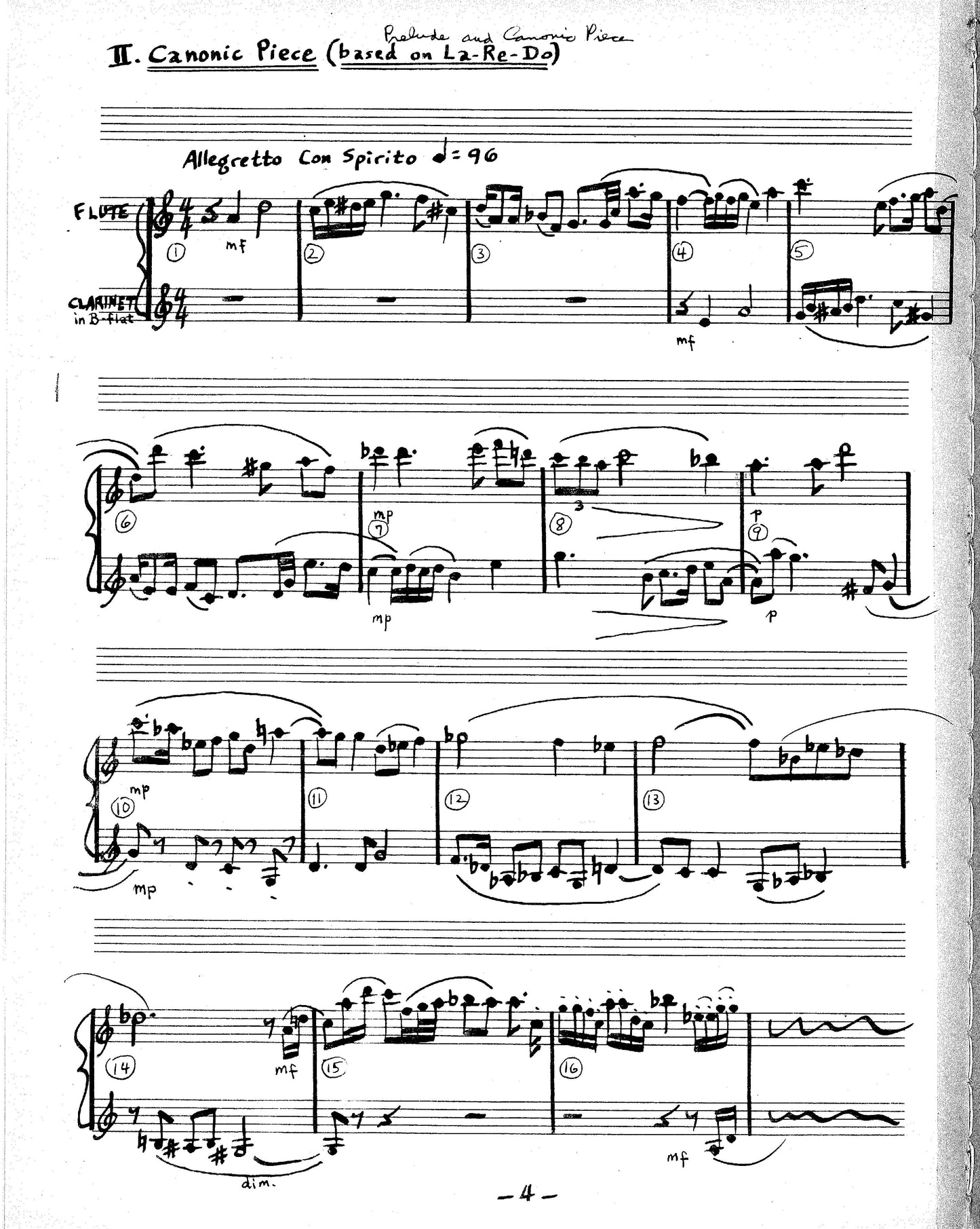 PRELUDE & CANONIC PIECE, op 51