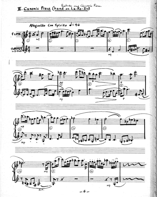 PRELUDE & CANONIC PIECE, op 51