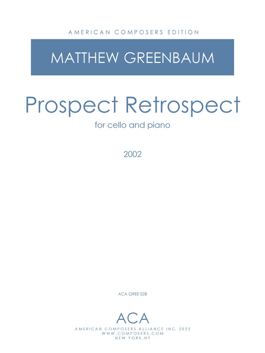 PROSPECT RETROSPECT