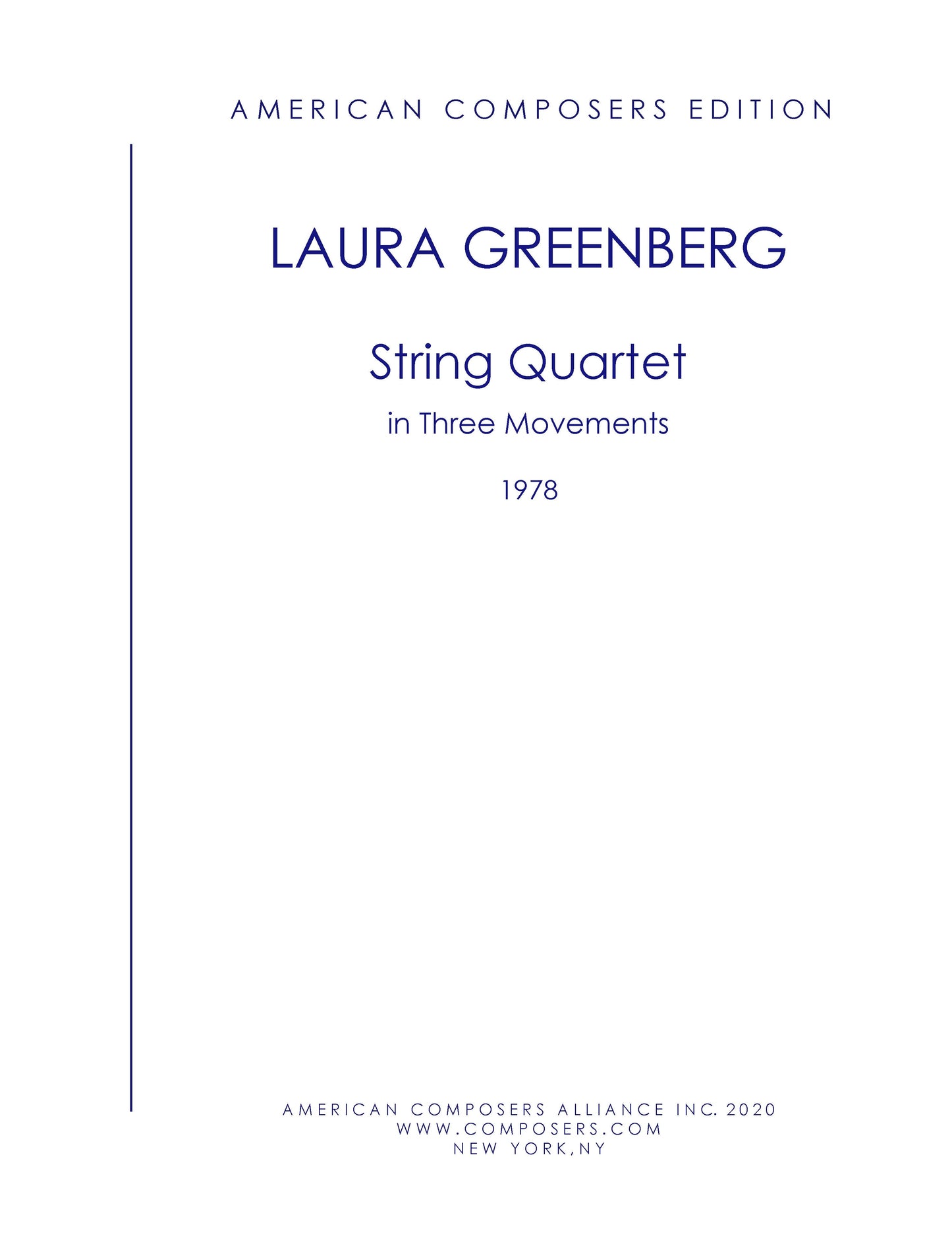 STRING QUARTET