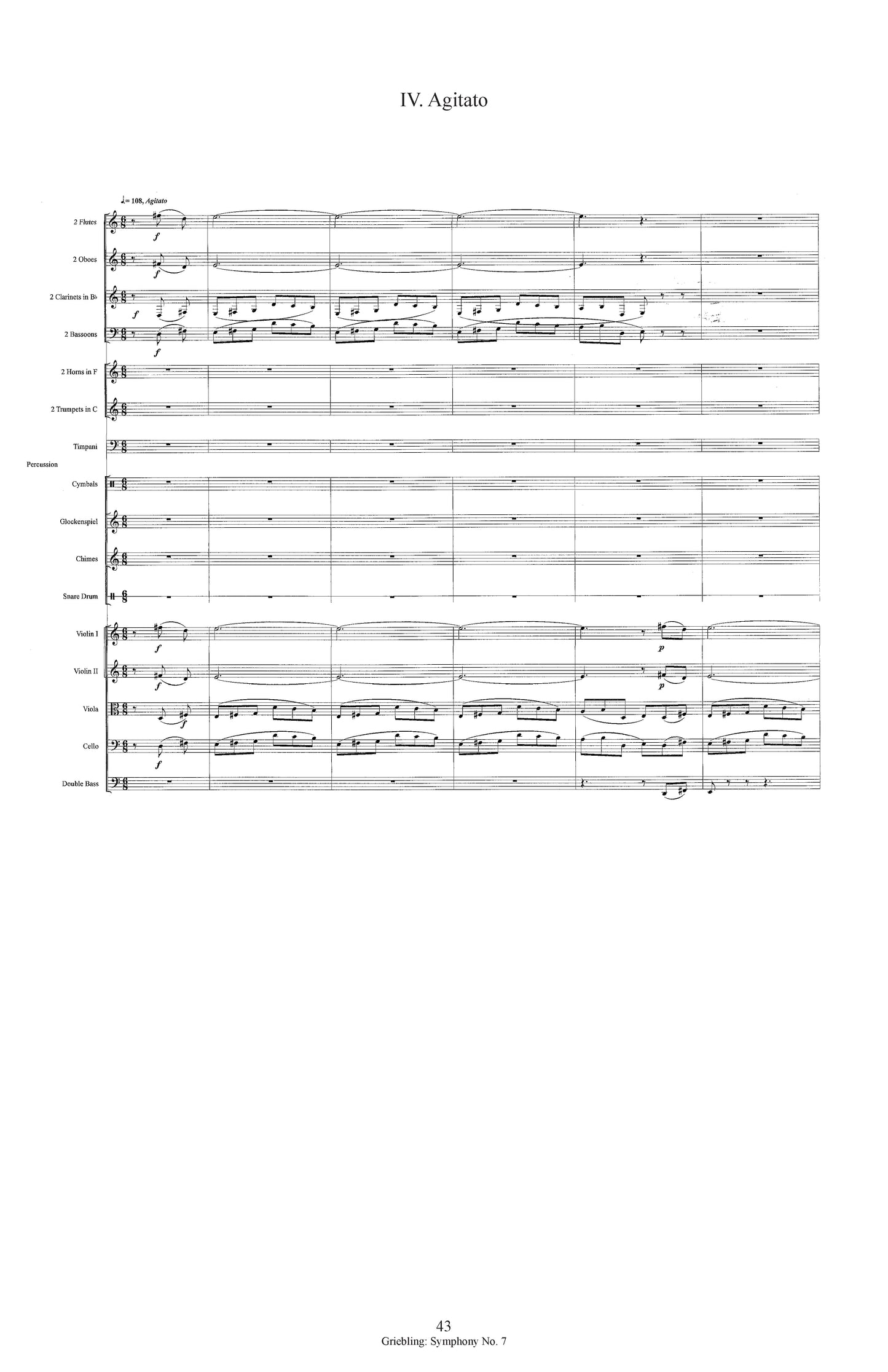 Symphony No. 7 (in memoriam Mary Ann Griebling)