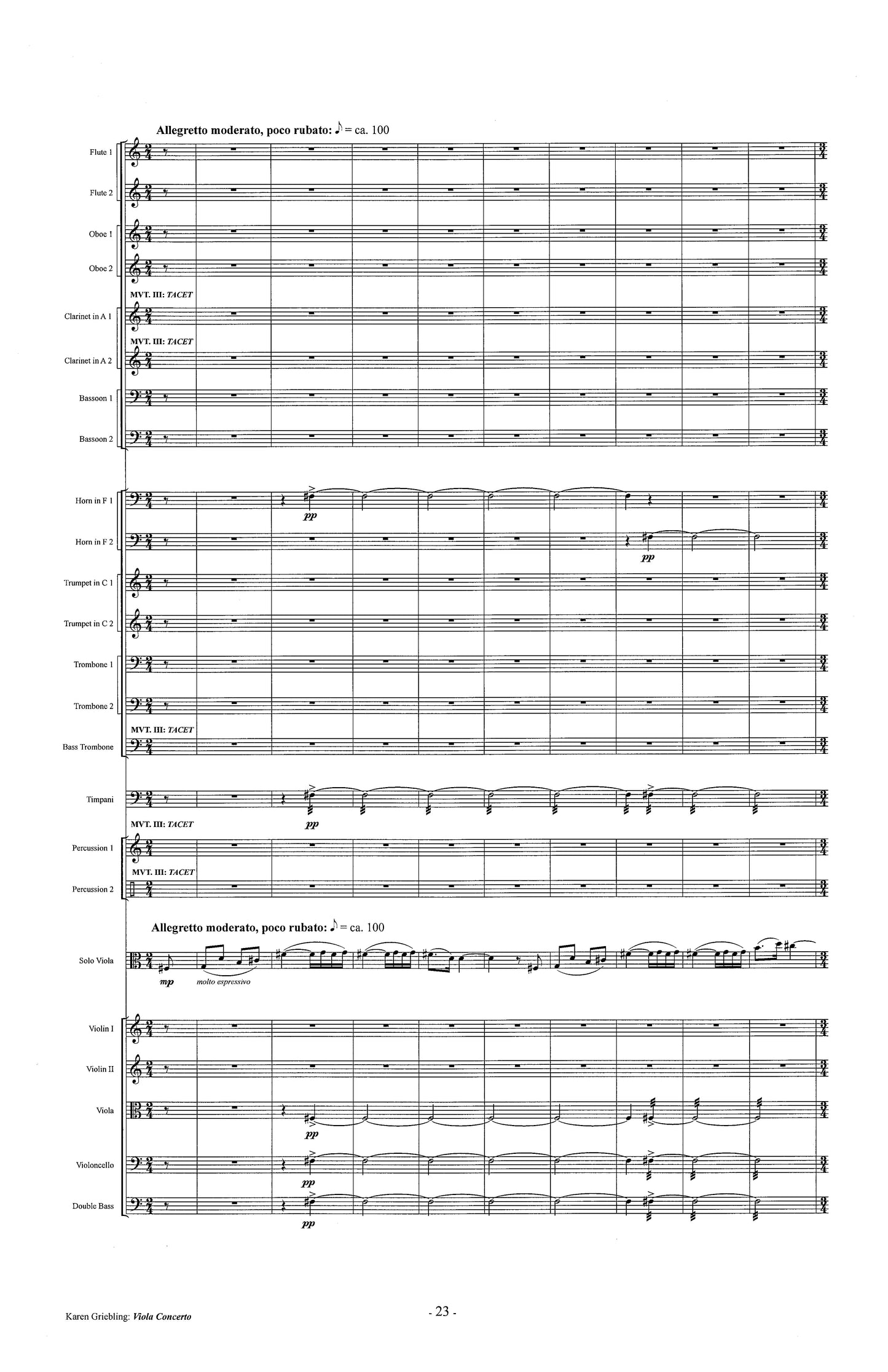 Viola Concerto with Orchestra