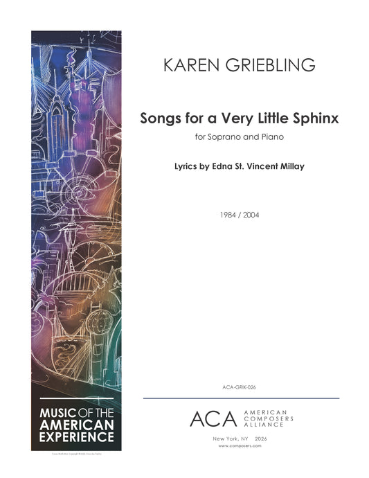 Songs for a Very Little Sphinx