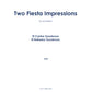 Two Fiesta Impressions