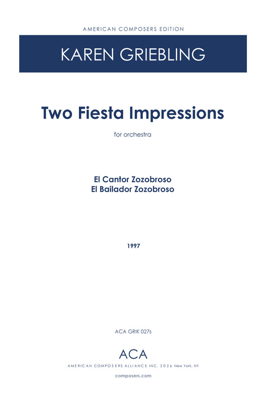 Two Fiesta Impressions