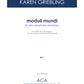 moduli mundi
