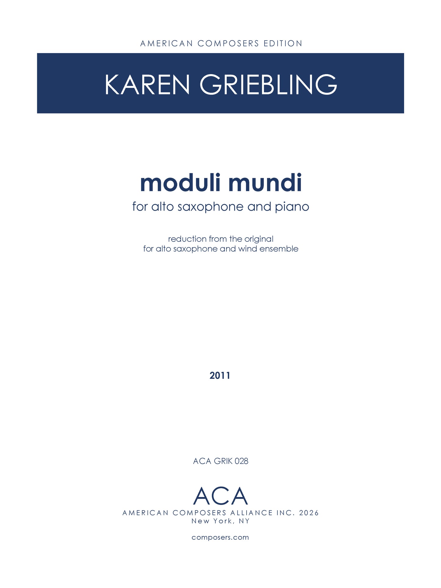 moduli mundi