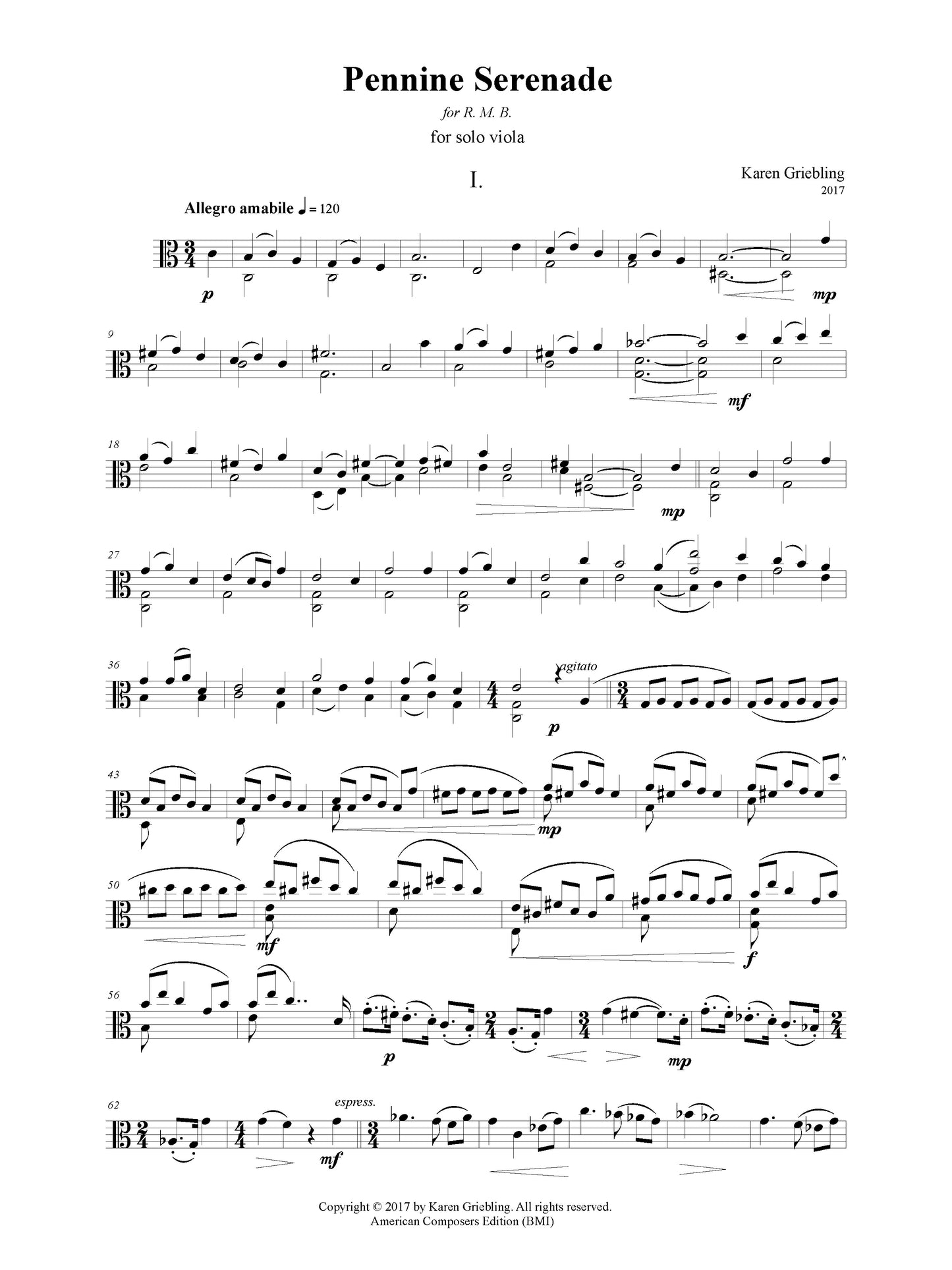 Pennine Serenade