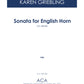 Sonata for English Horn (or Oboe)