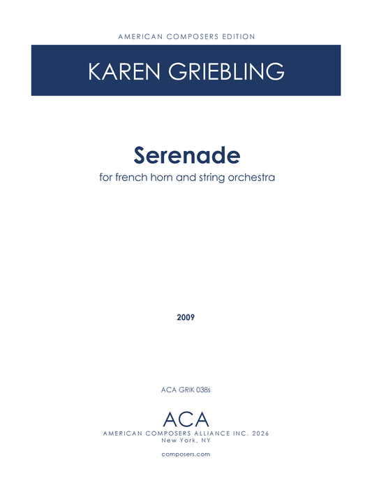 Serenade (from Sonata No. 2)
