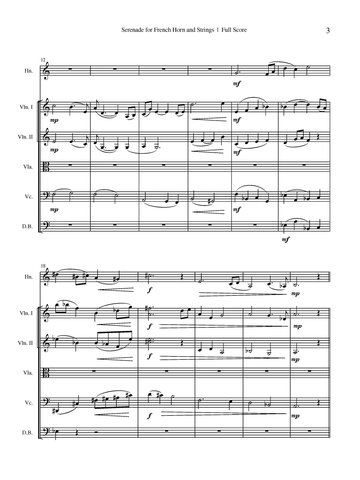 Serenade (from Sonata No. 2)