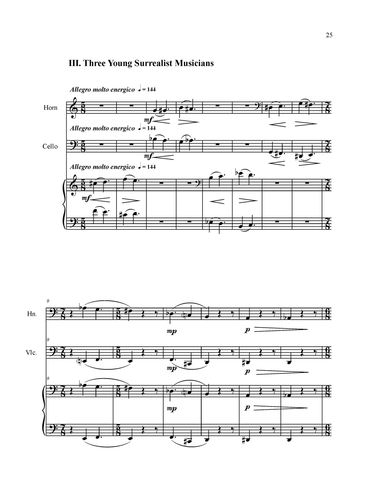 Persistence of Melody