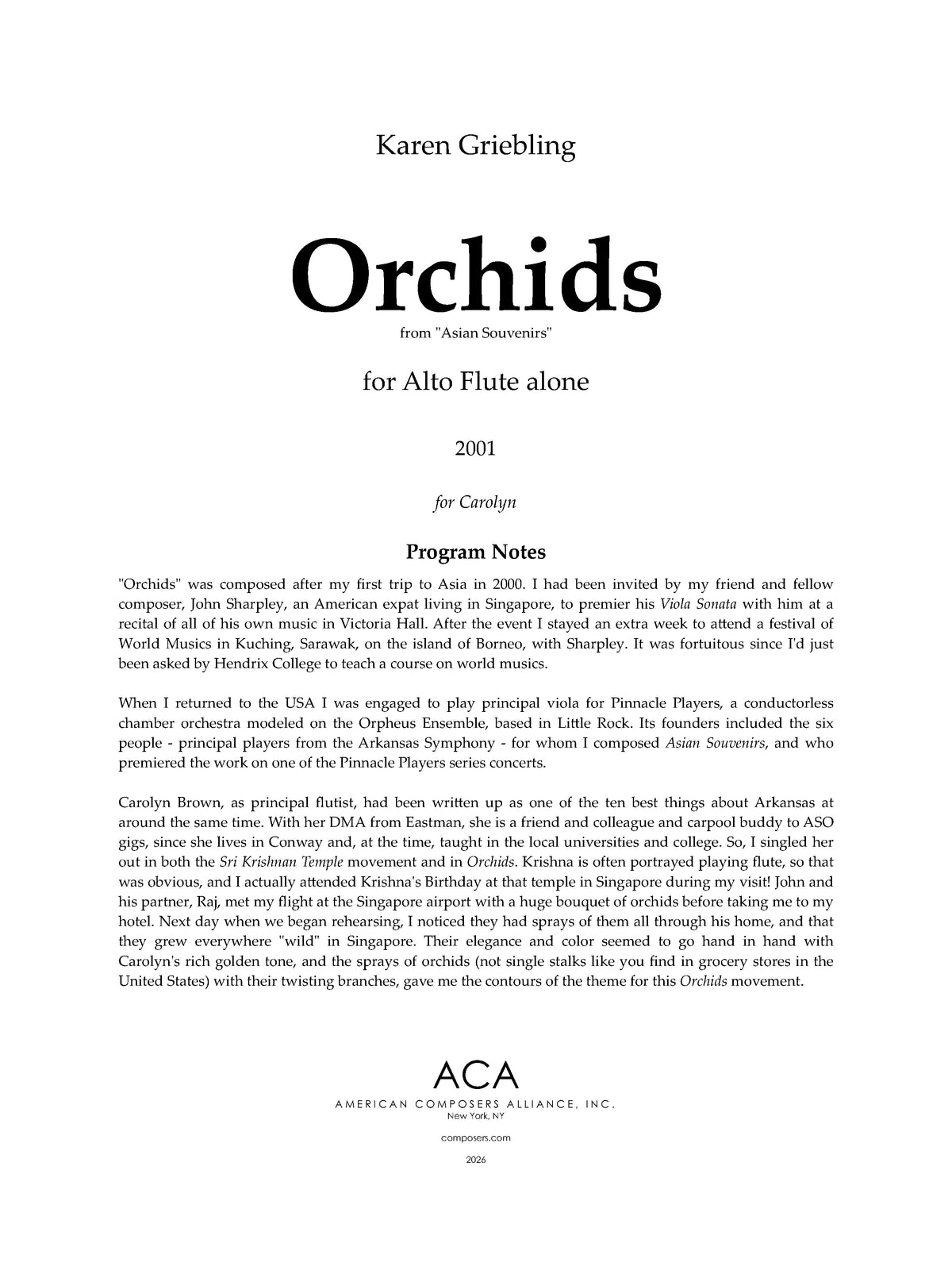 Orchids