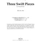 Three Swift Pieces for Young Pianists