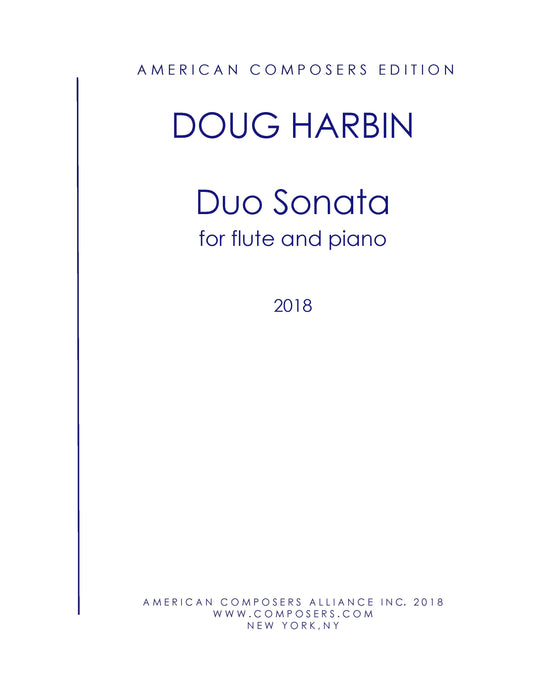 Duo Sonata for Flute and Piano