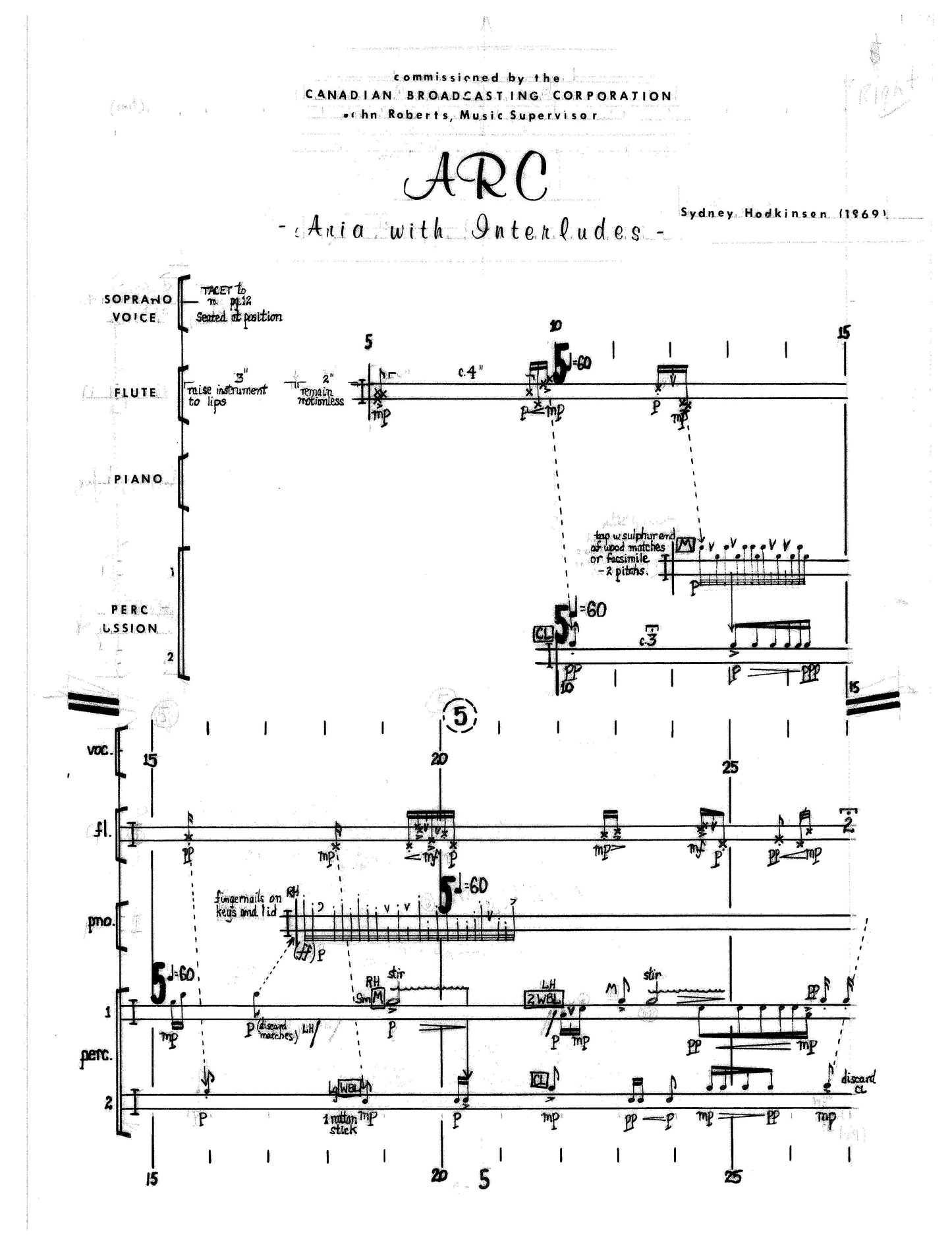 ARC - Aria with Interludes