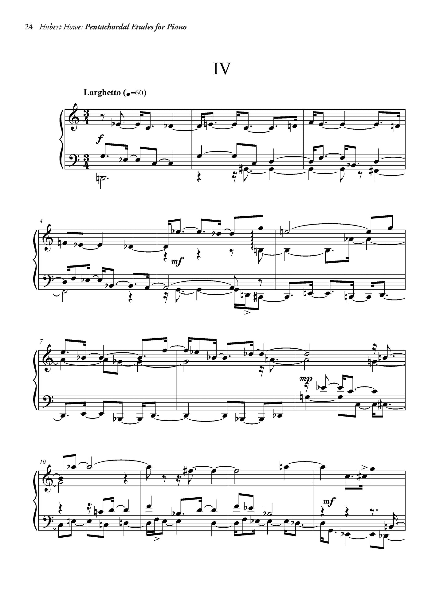 PENTACHORDAL ETUDES