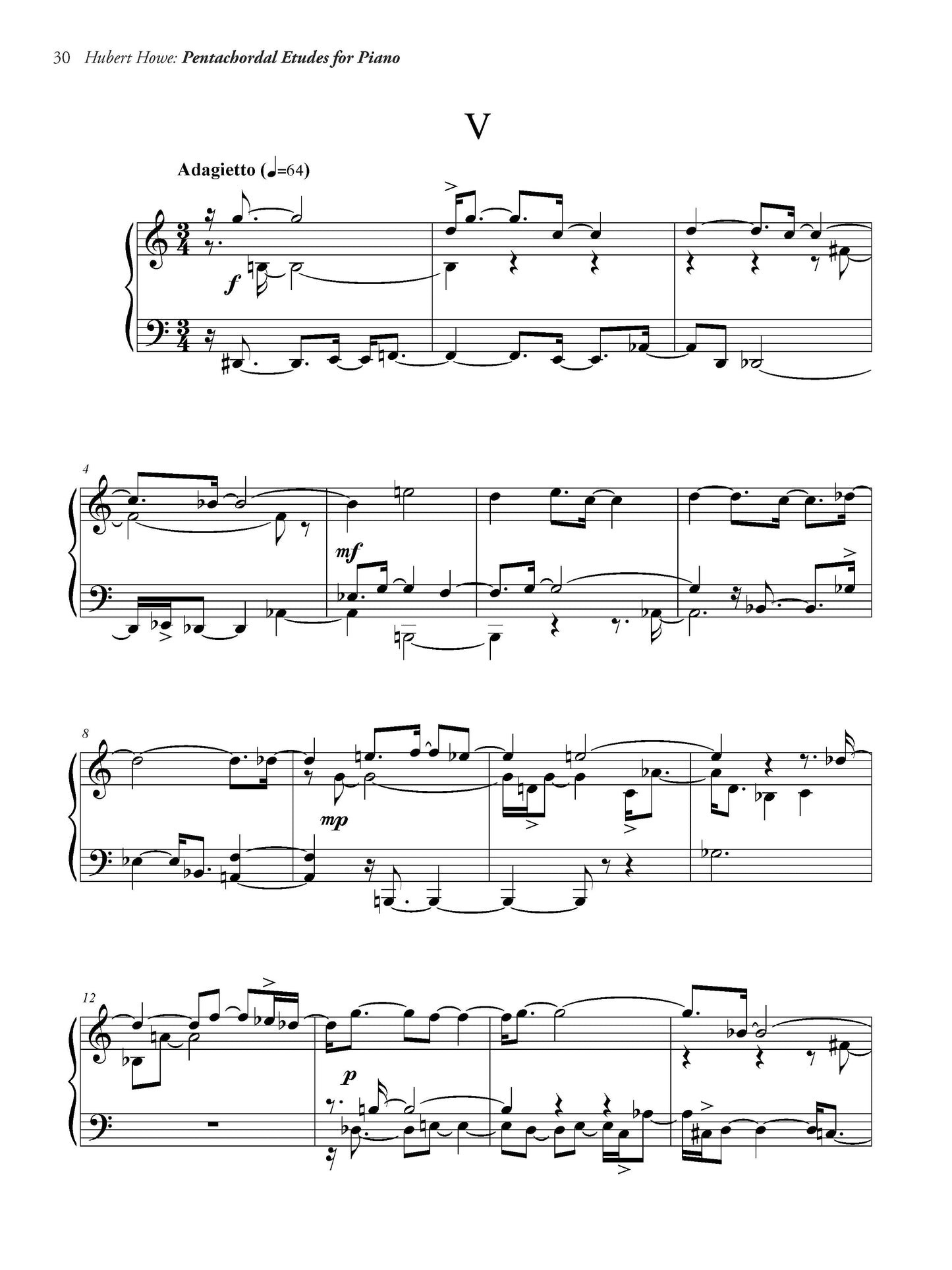 PENTACHORDAL ETUDES