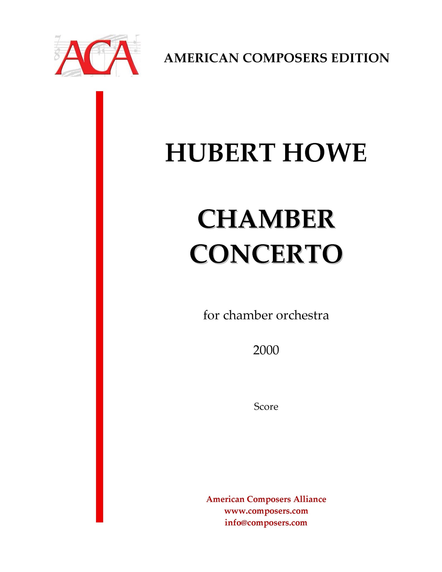 Chamber Concerto