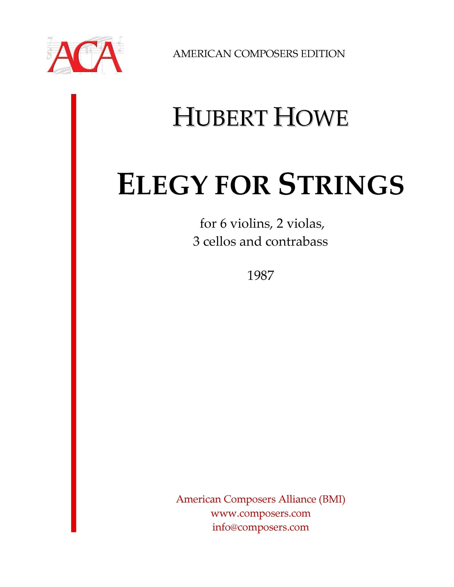 Elegy for Strings