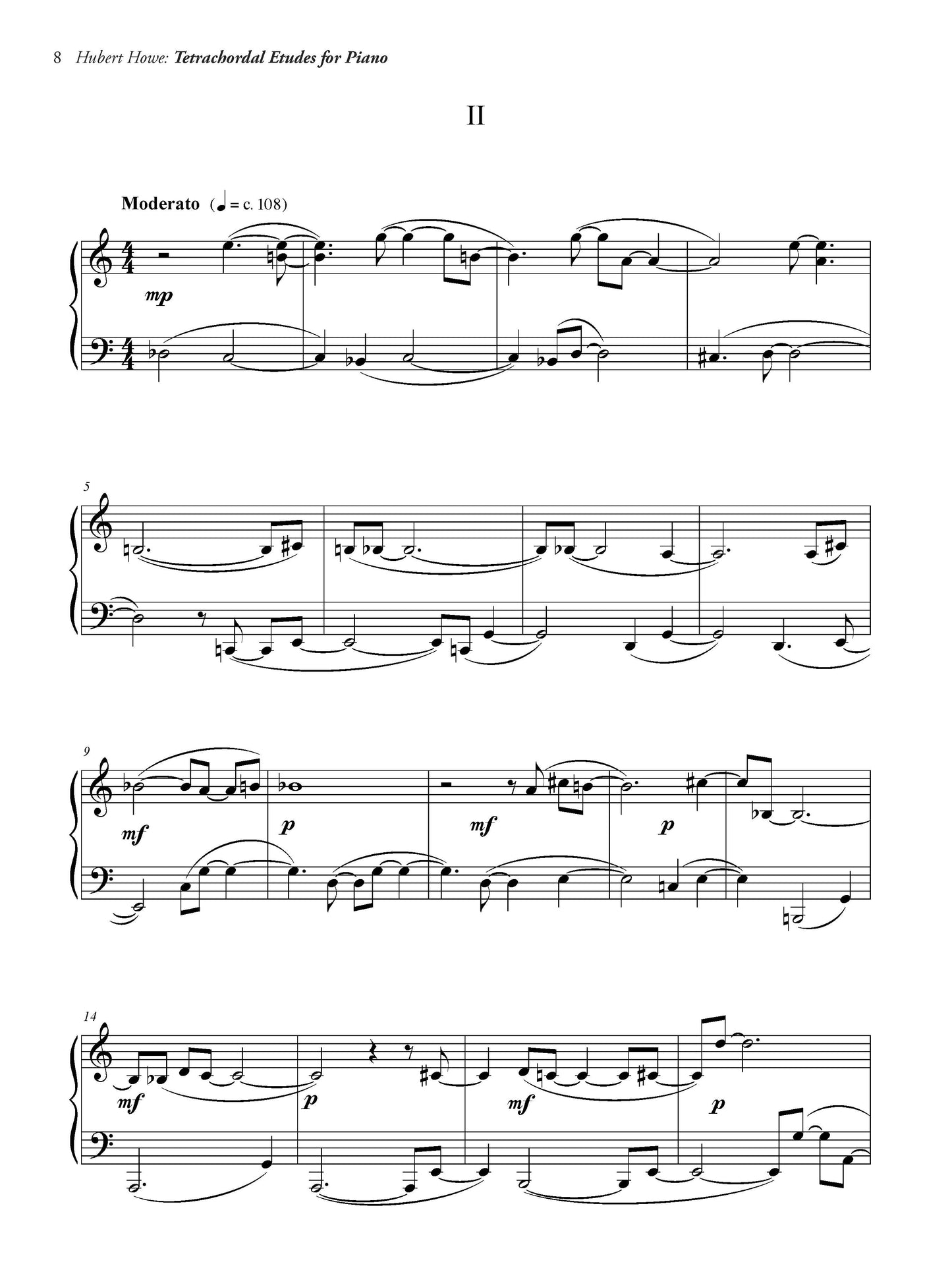 TETRACHORDAL ETUDES