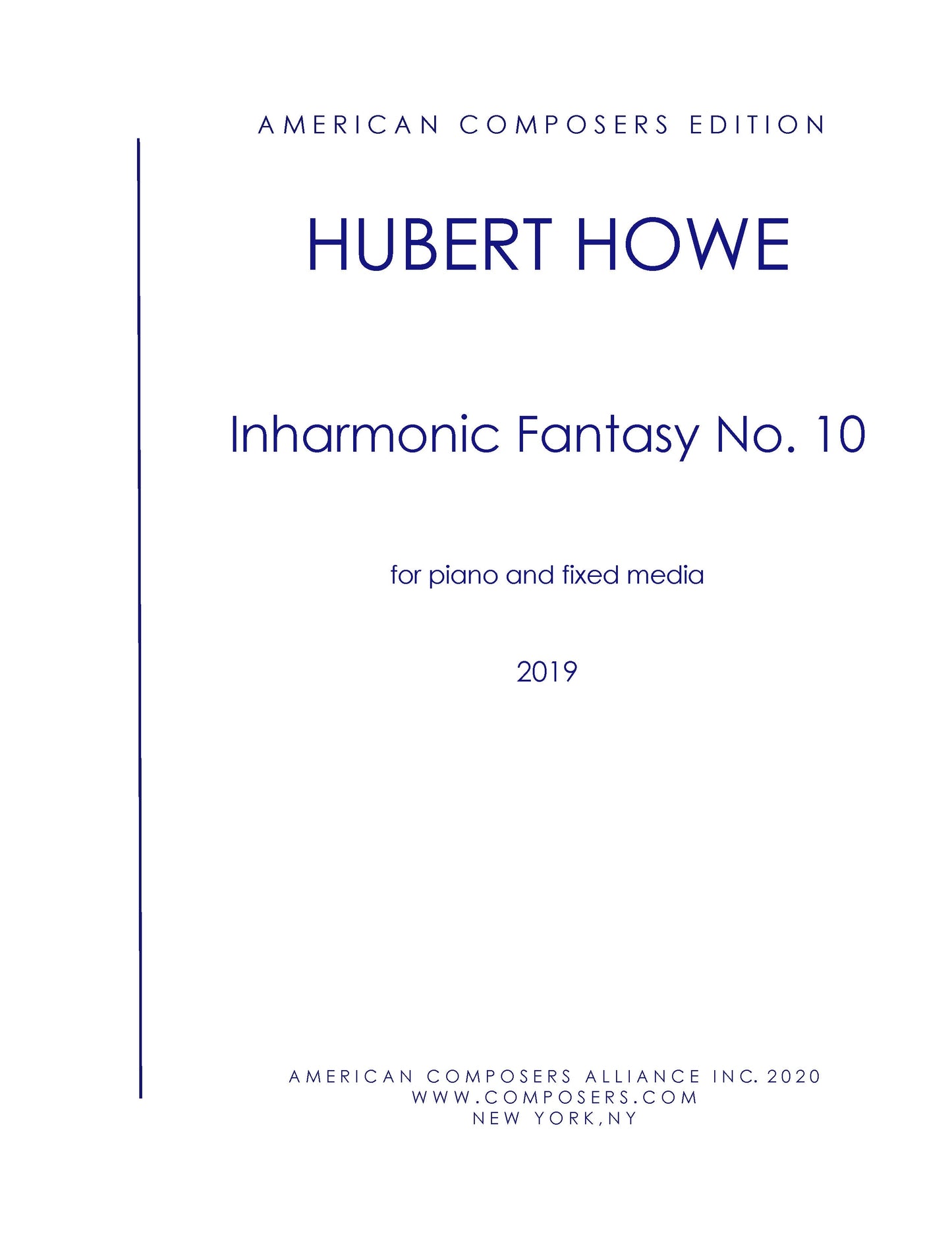 Inharmonic Fantasy No. 10