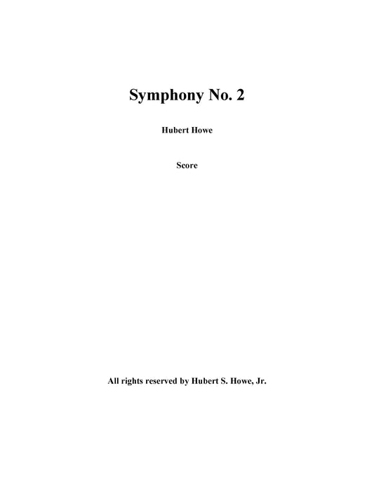 SYMPHONY NO. 2