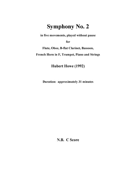 SYMPHONY NO. 2