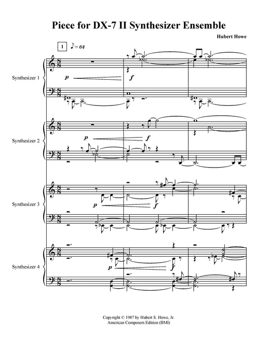 Piece for DX-7 II Synthesizer Ensemble
