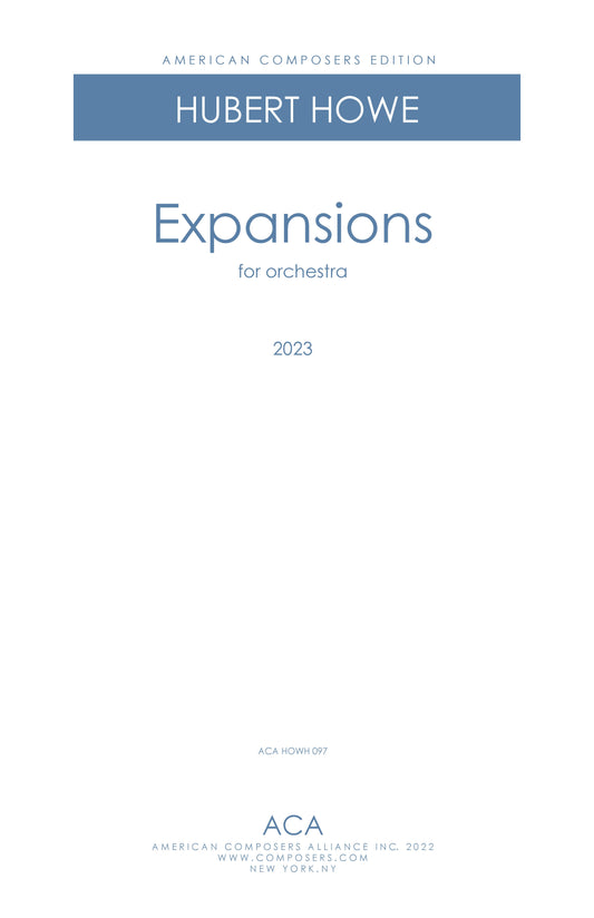 Expansions for Orchestra